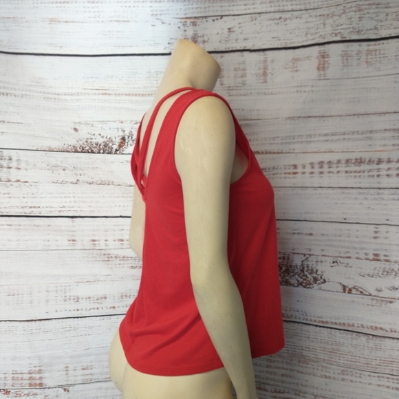 Fifth Sun red tank top EUC - Picture 4 of 7